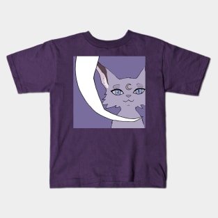 The Moon from Astro Não Mia Web Comic Kids T-Shirt